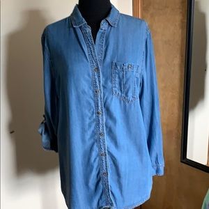 Grand & Greene BlueJean Shirt size medium